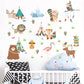 Indian Tribe Wall Stickers Kids Woodland Wall Decals Just Kidding Store