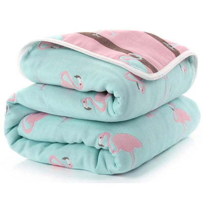 Six Layers Baby Kids Cotton Blankets - Just Kidding Store 
