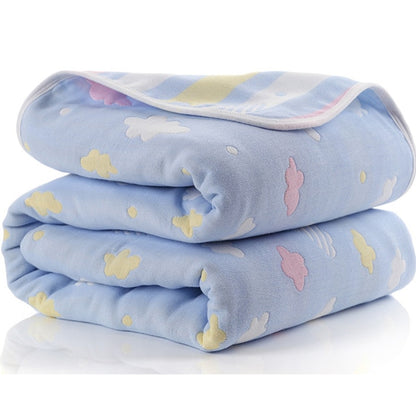 Six Layers Baby Kids Cotton Blankets - Just Kidding Store 