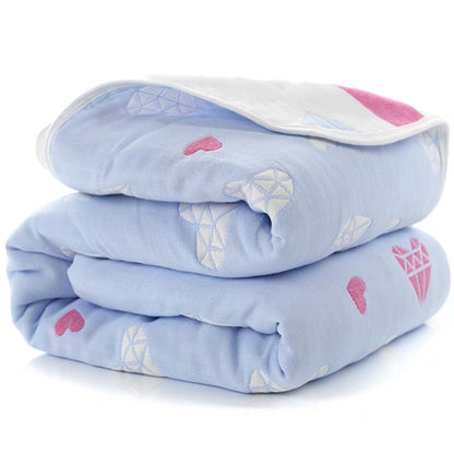 Six Layers Baby Kids Cotton Blankets - Just Kidding Store 