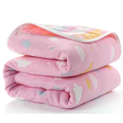Six Layers Baby Kids Cotton Blankets - Just Kidding Store 