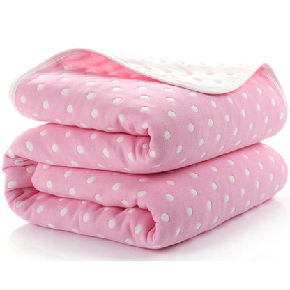 Six Layers Baby Kids Cotton Blankets - Just Kidding Store 