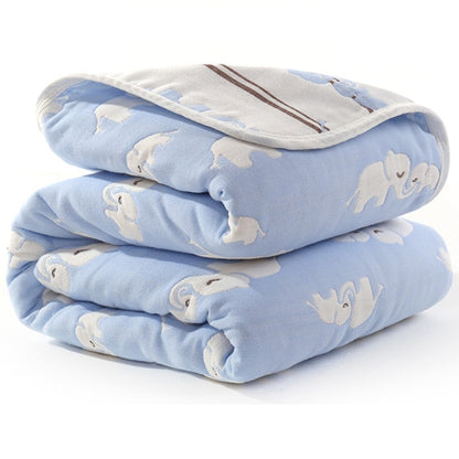 Six Layers Baby Kids Cotton Blankets - Just Kidding Store 