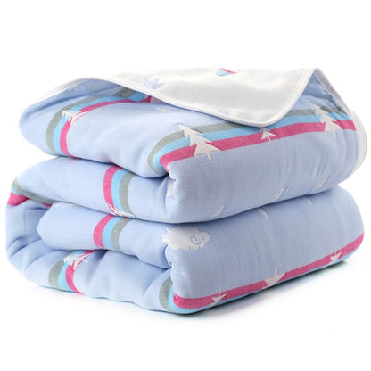 Six Layers Baby Kids Cotton Blankets - Just Kidding Store 