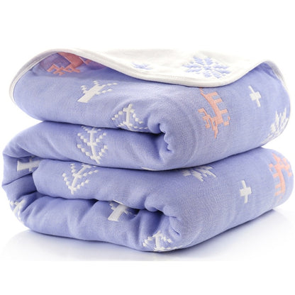 Six Layers Baby Kids Cotton Blankets - Just Kidding Store 