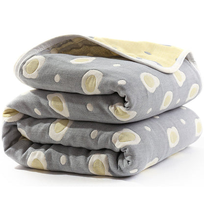 Six Layers Cotton Blanket - Chevron, Flamingo, Diamond, Cloud