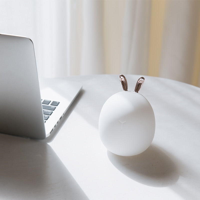 Dimmable SIlicone LED Night Light - Rabbit - Deer - Just KIdding Store