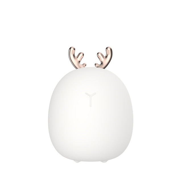 Dimmable SIlicone LED Night Light - Rabbit - Deer - Just KIdding Store