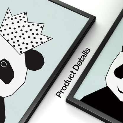 Canvas Wall Art -  Nordic Style Kids Posters