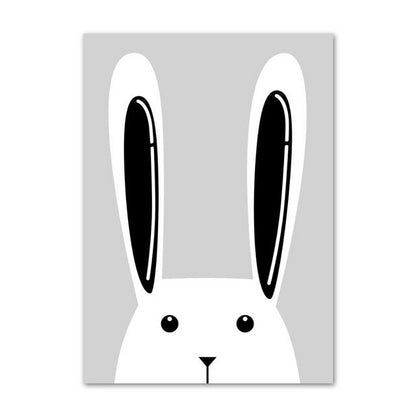 Canvas Wall Art -  Nordic Style Kids Posters - Just Kidding Store