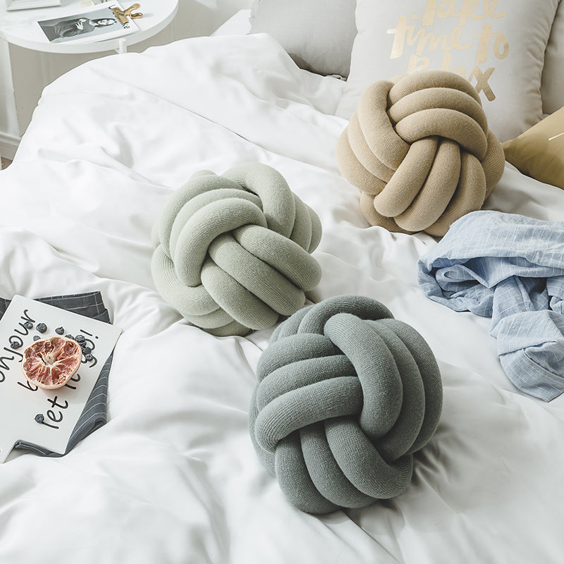 Handmade Knot Jersey Pillow - Just Kidding Store