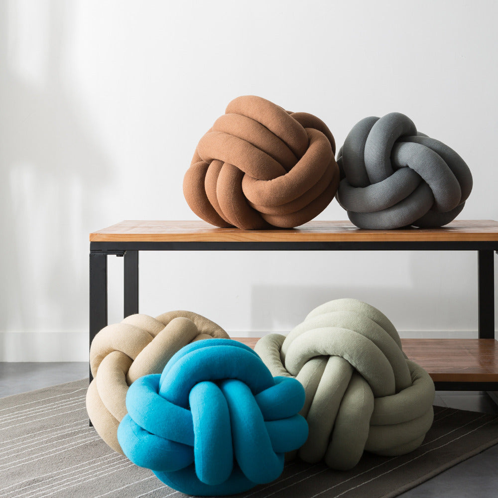 Handmade Knot Jersey Pillow - Just Kidding Store