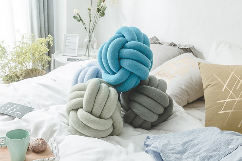 Handmade Knot Jersey Pillow - Just Kidding Store