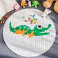 Crocodile Kids Activity Play Mat - Toy Storage Pouch - Just Kidding Store 