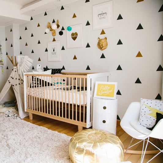 Triangles Wall Stickers Kids Wall Decal - Just Kidding Store