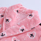 Long Flannel Bathrobe - Kids Dressing Gown - Just Kidding Stor