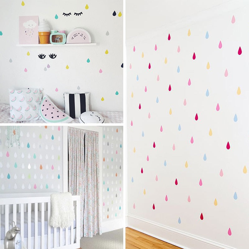 Raindrop Wall Stickers