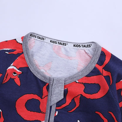 Red Fox Romper Baby Kids Fashion - Just Kidding Store
