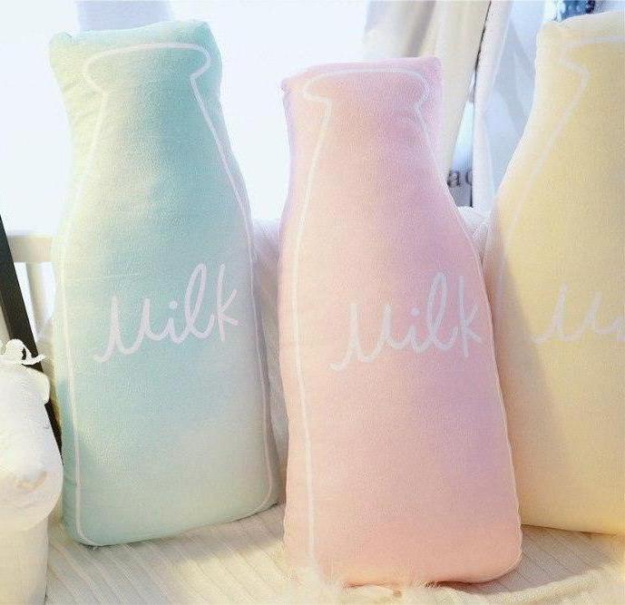 Milk Bottle Plush Cushion KIds Milk Bottle Pillow - Just Kidding Store