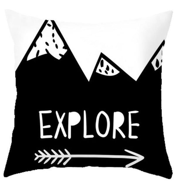 Explore Kids Adventure Style Nordic Cushion Covers - Just Kidding Store