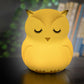 Owl Night Light - Kids Tap Control Color Changing Lamp - Just Kidding Store