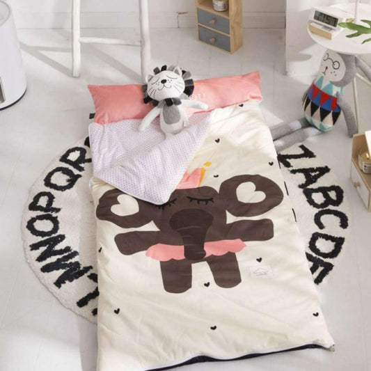 Kids Sleeping Bag With Pillow - Elephant Sleeping Envelope Just Kidding Store