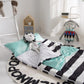 Kids Sleeping Bag With Pillow Blue Bow-Knot Sleeping Envelope Just Kidding Store