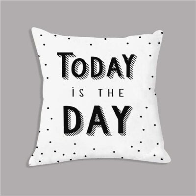 Today Is The Day Nordic Kids Cushion Covers - Just Kidding Store