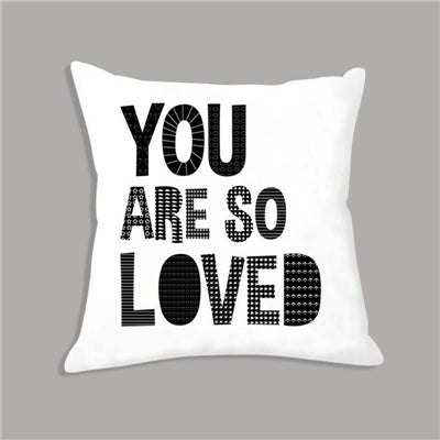 You Are So Loved Nordic Kids Cushion Covers - Just Kidding Store