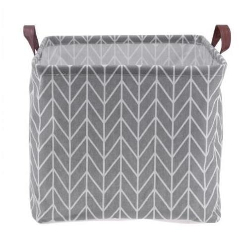 Cube Canvas Basket -  Kids Toy Storage Box - Just Kidding Store