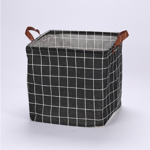 Cube Canvas Basket -  Kids Toy Storage Box - Just Kidding Store