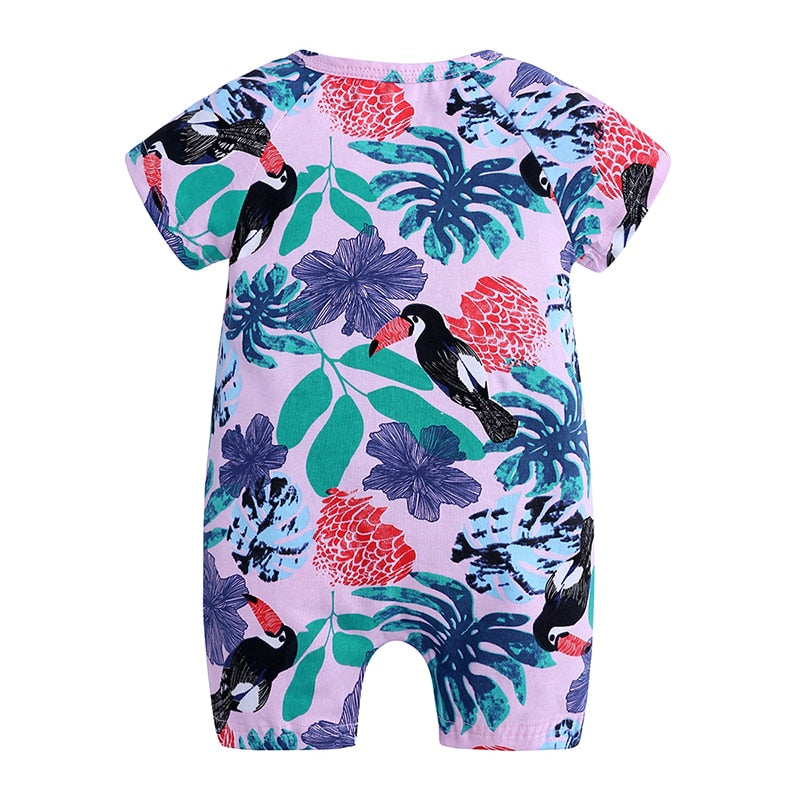 Toucan Summer Baby Toddler Fashion Trendy Romper - Just Kidding Store