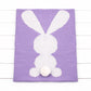 Little Bunny Rabbit Baby Toddler Kids Knit Blanket Just Kidding Store