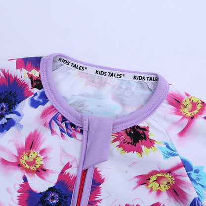 Spring Flowers Romper - Baby Kids Summer Romper - Just Kidding Store