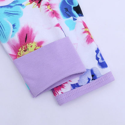 Spring Flowers Romper - Baby Kids Summer Romper - Just Kidding Store