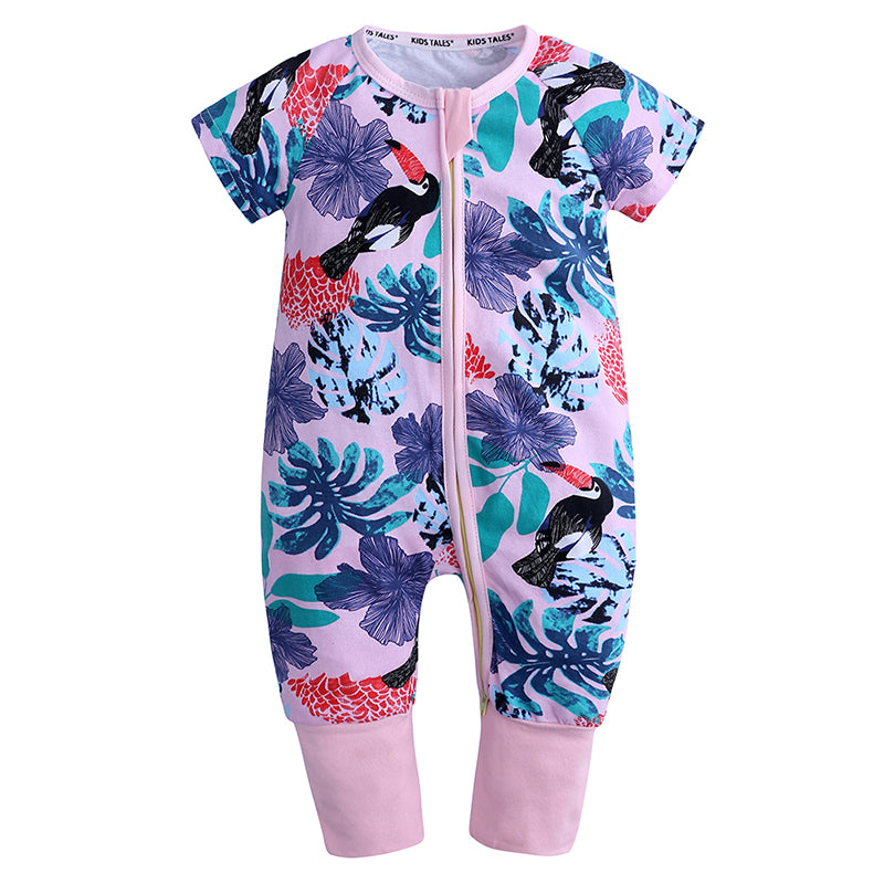 Toucan Summer Baby Toddler Kids Romper - Just Kidding Store