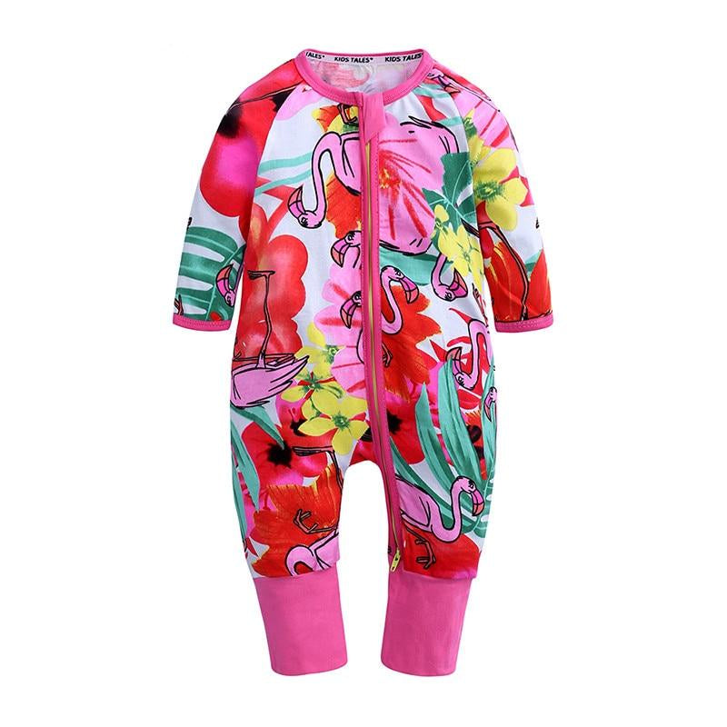 Flamingo Baby Kids Fashion Trendy Romper - Just Kidding Store