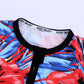 Red Hibiscus Baby Toddler Kids Trendy Romper - Just Kidding Store
