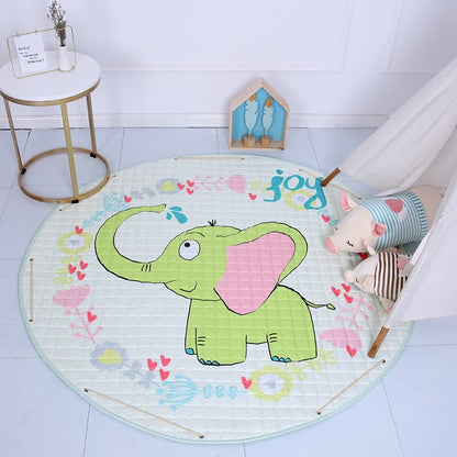 Activity Play Mat Baby Kids Toy Storage Bag Little Elephant - Just Kidding Store