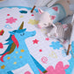 Activity Play Mat Baby Kids Toy Storage Bag Blue Unicorn - Just Kidding Store