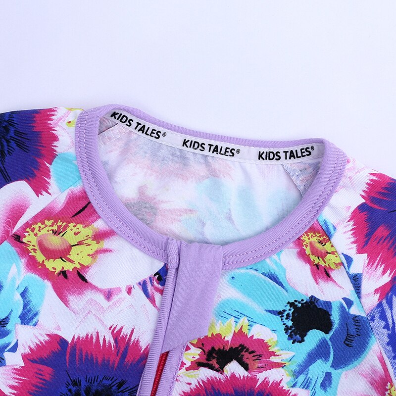 Spring Flowers Summer Romper Baby Kids Fashion - Just Kidding Store