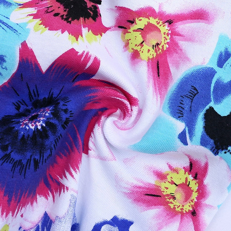 Spring Flowers Summer Romper Baby Kids Fashion - Just Kidding Store
