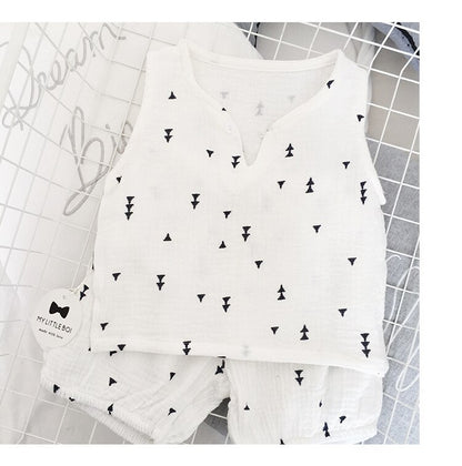 Summer Soft Baby Toddler Kids Cotton Pajamas Set - Just Kidding Store