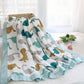 4 Layers Bamboo Fiber Blanket Baby Kids Muslin Wrap - Just Kidding Store