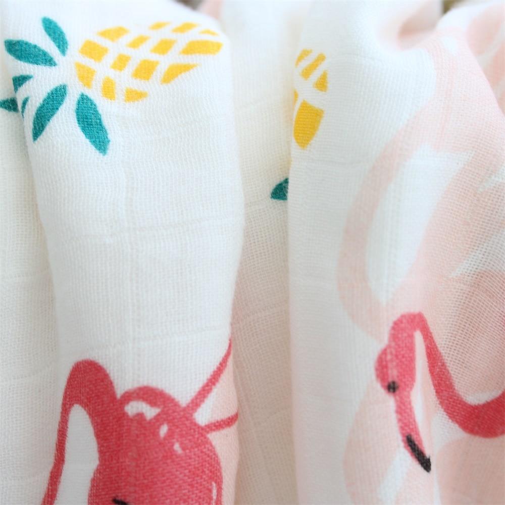 4 Layers Bamboo Fiber Blanket Baby Kids Muslin Wrap - Just Kidding Store