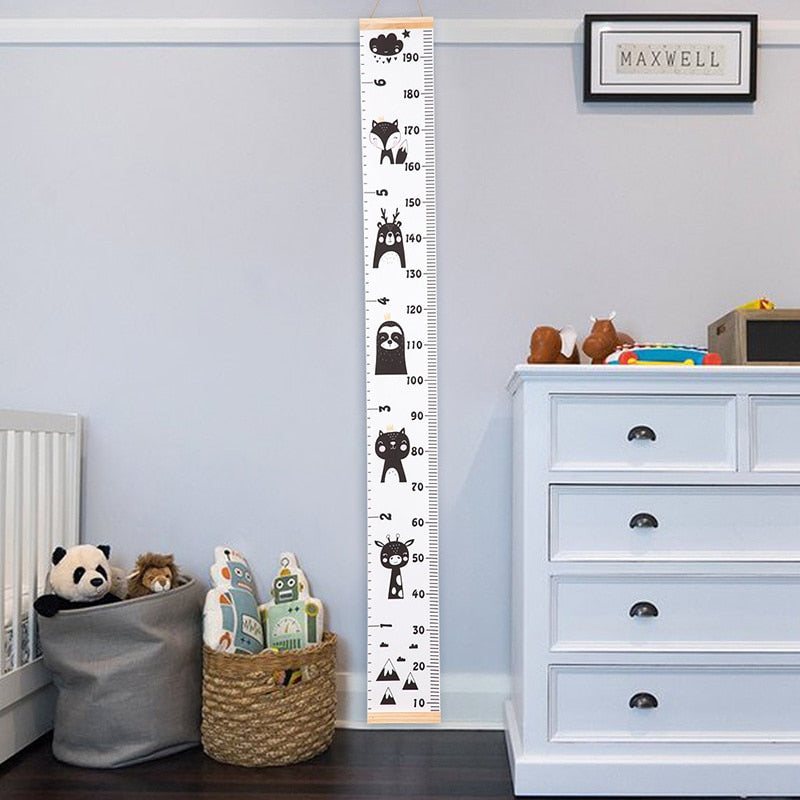 Wall Hanging Height Measure Ruler - Kids Growth Chart - Just Kidding Store