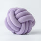 Handmade Lilac Purple Knot Jersey Pillow - Just Kidding Store