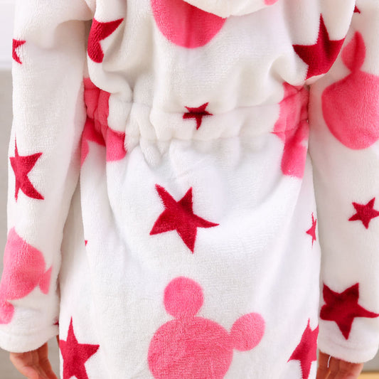 Lucky Star Flannel Robe - Just Kidding Store