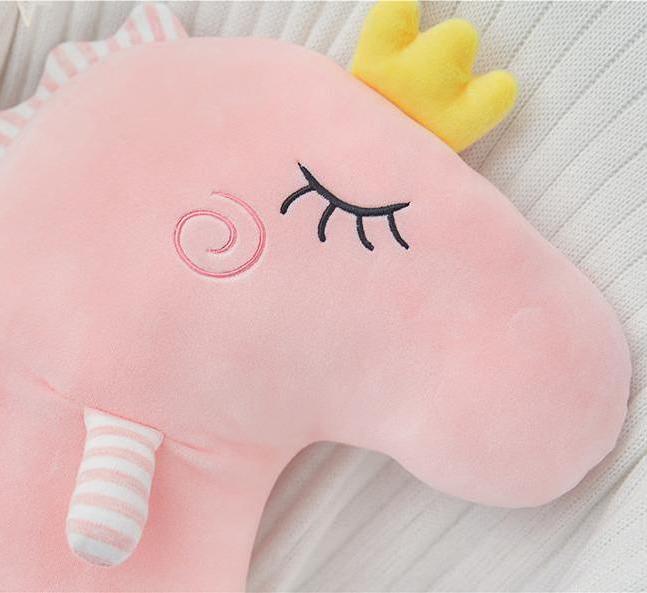 Dinosaur Plush Pillow - Stuffed Cushion - Just Kidding Store