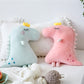 Dinosaur Plush Pillow - Stuffed Cushion - Just Kidding Store